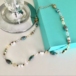 Turquoise Beaded Necklace
